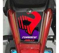 labelbike - Adesivo 3D Moto Codino Decorazione e Protezione in Resina compatibile con Aprilia Tuareg Rally 660 - Colore Rosso Nero Viola