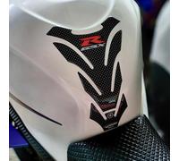 labelbike - Adesivo 3D Moto Paraserbatoio Protezione e Decorazione in Resina compatibile con Suzuki GSX-R Colore Simil Carbonio