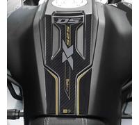 labelbike - Adesivo 3D Moto Paraserbatoio Protezione e Decorazione in Resina compatibile con Voge Valico 525DSX 2024 Oro