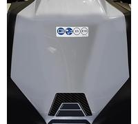 labelbike - Adesivo 3D Moto Scooter Zona Accensione bassa Protezione e Decorazione in Resina compatibile con HONDA X-Adv 2021-2025