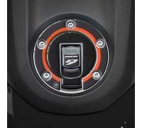 labelbike - Adesivo 3D Moto Tappo Serbatoio Decorazione e Protezione in Resina compatibile con Yamaha Tracer 9 2025 - Colore Grigio