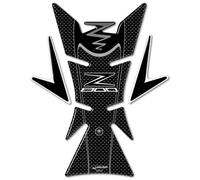 Labelbike - Adesivo 3d Protezione Serbatoio Carbonio Compatibile Moto Z800 Kawasaki Z 800