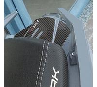 labelbike - Adesivo in Resina gel 3D Codino Scooter per Kymco AK 550 - carbon look