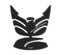 labelbike - Adesivo Paraserbatoio in Gel 3D Moto compatibile con DUCATI MULTISTRADA 1260 - carbon look