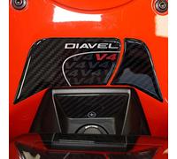 labelbike - Adesivo Resinato 3D Protezione e Decorazione Zona Chiave Accensione Moto compatibile con Ducati Diavel v4 2023