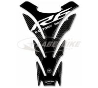 Labelbike - Paraserbatoio R6 Adesivi 3d Carbonio Protezione Serbatoio Per Moto Yamaha R 6 2017