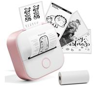 LabelCreate T02 Thermal Printer Thermodrucker für Mobiltelefone mit iOS und Android-Kompatibilität für den Schulunterricht, die Beschriftung zu Hause und To-Do-Listen im Büro