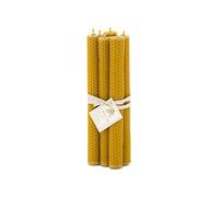 L'Abella 100% candele di cera d'api provenienti dalla Spagna prodotto naturale puro direttamente dall'apicoltore profumo di miele realizzate a mano 6 candele da circa 20 cm x 2 cm quantità 1 pezzo