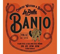 Labella 720l-le Tenor banjo Silk & Steel banjo Strings, Light