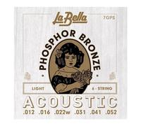 Labella 7GPM-Set di corde per chitarra, misura media 12/52