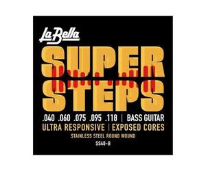 Labella SS40 super Steps Series extra Light Bass Guitar Strings set 40/118