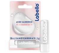 Labello Acido Ialuronico Lip Hydratation Plus Rosé 5.2g, Burrocacao labbra ultra-leggero, Lip balm con acido ialuronico per labbra rimpolpate, Balsamo labbra per un'idratazione di 24 ore
