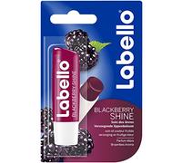 Labello Blackberry Shine - Balsamo per labbra, 4,8 g - Set di 4