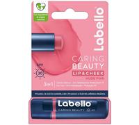Labello Caring Beauty 3in1 Spf30 Vitamina E & Olio Di Mandorla Bio Nude Pink