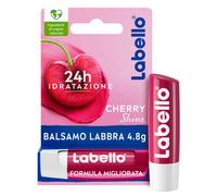 Labello Cherry Shine 4.8 g, Burrocacao labbra colorato e idratante all'aroma di Ciliegia