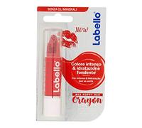 Labello Crayon Balsamo Labbra Colorato, 03 Poppy Red