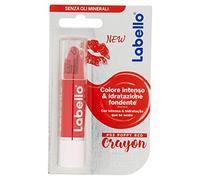 Labello Crayon Lipstick Matitone Labbra Colora e Idrata, senza Oli Minerali e Parabeni, Poppy Red