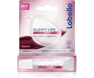 Labello Glowy Lips Berry balsamo colorato labbra con acido ialuronico SPF 30 10 ml