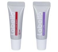 Labello Glowy Lips + Glowy Lips Berry 2x10 ml Protezione per le labbra