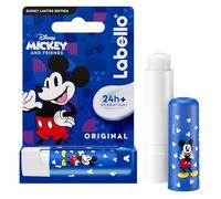 LABELLO Mickey Mouse Limited Edition Disney (1 x 5,5 ml), balsamo per labbra idratante per bambini, balsamo per labbra nutriente con idratazione duratura