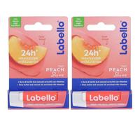 Labello Peach Shine 2x5 g