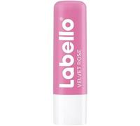Labello Velvet Rose Burrocacao per Labbra (4,8 g) - Balsamo Nutriente Con Delicato Profumo di Rosa per Labbra Rosate - Senza Oli Minerali