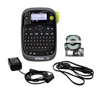 LABELWORKS Epson LW-PX300ADPT Etichettatrice industriale per ufficio con adattatore - Etichette adesive, compatibile con etichette magnetiche, utilizza solo tubi termoretraibili 203 e 205, stampante