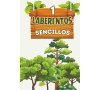Laberintos Simples para Niños: 50 Laberintos Divertidos con Soluciones | Libro de Actividades 6×9 para Niños de 4-8 Años | Ideal para Vacaciones, Días Festivos, Viajes, Camping y Tiempo Libre