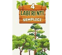 Labirinti Semplici per Bambini 8-12 Anni: 50 labirinti esagonali più complessi per potenziare concentrazione e problem solving | Formato 6 x 9 pollici | Ideale per vacanze e regali | Livello 4