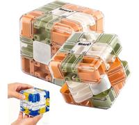 Labirinto 3D Puzzle Cubo - Giocattolo Rompicapo Coinvolgente, Palla Magica For Adulti(Orange)