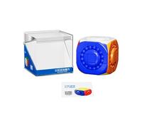 Labirinto Cubico 3D - Puzzle Educativo In ABS | Rompicapo Gravitazionale Di 2° E 3° Livello - Interattiva Del Percorso Logico | Regalo Per La Coordinazione Occhio-mano - Attività Di Viaggio Per