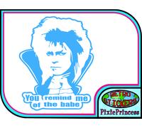 Labirinto David Bowie G Adesivo Vinile Auto Poster Arte Murale Laptop Finestra
