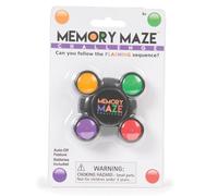 Labirinto della memoria tascabile con sequenza di luci e suoni, sfida di gioco e puzzle giocattolo
