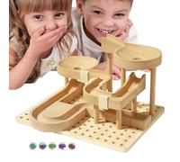 Labirinto di biglie per adulti, pista per biglie in legno, Pista con palline rompicapo in legno - Gioco del labirinto di marmo, giocattoli da costruzione, set da gioco di costruzione,