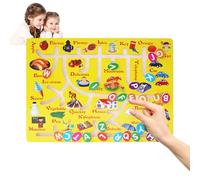 Labirinto di colori e numeri | Gioco educativo per lo sviluppo delle competenze,Labirinto Tabella di corrispondenza dei colori e dei numeri | per bambini in età prescolare 3 anni Aula Casa e viaggi