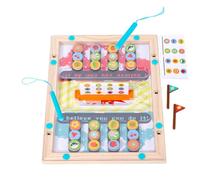 Labirinto di colori magnetici, gioco educativo in legno, gioco di mappatura portatile, per bambini, casa, viaggi, aula, sala giochi, ragazze, scuola, serate in famiglia