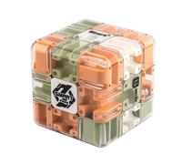 Labirinto Di Marmo Puzzle Cubo Labirinto 3D, Grande Gioco Labirinto Con La Palla Con Sfida A 6 Lati, Rompicapo Educativo For Bambini E Adulti, Gioco Di Focus Educativo(Colorful)