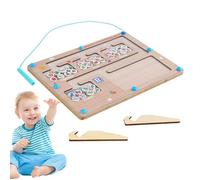 Labirinto di ordinamento magnetico,labirinto di ordinamento, Tabella di tracciamento di apprendimento del traffico di animali di frutta e verdura, Forniture scolastiche domestiche, attività educative
