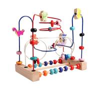 Labirinto di Perle per Bambini - Giocattolo Multicolore con Grafica, Gioco di Perle di conteggio, Giocattolo educativo Durevole e promuovere Lo Sviluppo, vestibilità sicura per Bambini in