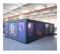 Labirinto gonfiabile della casa infestata con il ventilatore per l'intrattenimento del partito di Halloween