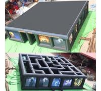 Labirinto gonfiabile della casa infestata di Halloween con la copertura smontabile e il ventilatore per l'intrattenimento della casa, della scuola e del centro commerciale