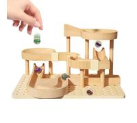 labirinto in marmo - giocattolo educativo per pista, di apprendimento creativi, infinite possibilità di costruzione, attività divertente per bambini, ragazze, casa, scuola, asilo, nascita