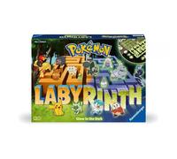 Ravensburger - labirinto pokémon glow in the dark: gioco da tavolo per 2-4 giocatori, ideale per bambini 7+, edizione in italiano