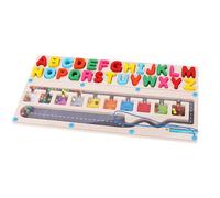 Labirinto magnetico, alfabeto magnetico labirinto | alfabeto - magnete puzzle per bambini | giocattolo per aula, bisogni speciali supporta puzzle per bambini e bambini