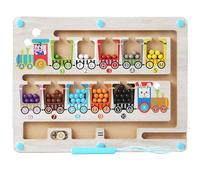 Labirinto Magnetico Bambini Giochi Montessori 2 3 4 5anni Gioco Calamite Palline Magnetiche Giochi Educativi Educativi Giocattoli Regalo Labyrinthe Jeux Educatif per Apprendre Les Couleurs