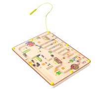 Labirinto Magnetico Colori e Numeri - Gioco Educativo Di Numeri,Percorso Magnetico Di Perle,Sviluppa le abilità motorie fini per Viaggi Scuola materna