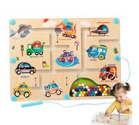 Labirinto Magnetico Con Colori E Numeri,Giocattolo per Abilità Motorie dei Bambini | Tavola Puzzle Con Ordinamento Dei Colori E Conteggio - per Bambini e Bambine da Usare a Casa in Viaggio in Auto e i