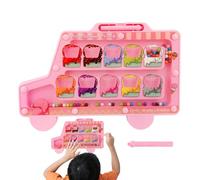 Labirinto Magnetico con Colori e Numeri - Gioco Educativo con Numeri e Percorsi,Giocattolo Educativo per Bambini Labirinto Magnetico Conteggio Numeri Sviluppo Cognitivo Regalo Bambini 2-6 Anni