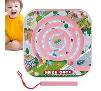 Labirinto Magnetico Con Perline | Gioco Rompicapo Interattivo | Giochi Magnetici Interattivi - Per Bambini E Bambine Scuola Feste Viaggi Sala Giochi Homeschooling Serate Familiari Campo Estivo Complea