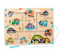 Labirinto Magnetico Conteggio,Giocattolo per Abilità Motorie dei Bambini - Puzzle Di Abbinamento Numeri E Colori Su Tavola Attività - Adatto a Bambini, per Uso in Casa e in Viaggio con Auto Aereo